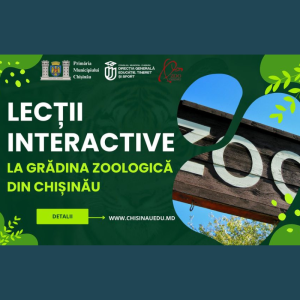 Lecții interactive la Grădina Zoologică din Chișinău