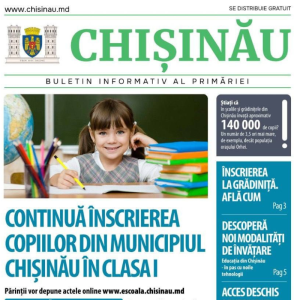 Primăria Municipiului Chișinău a lansat primul buletin informativ