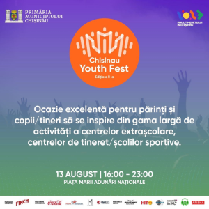 „Chișinău Youth Fest” 2023 – invitație pentru părinți și copii